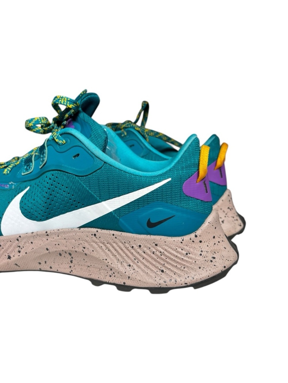 🌻EUC Nike Pegasus Trail 3 Mystic Teal Running Shoes React Foam Trail Sneaker 10 - Picture 2 of 11
